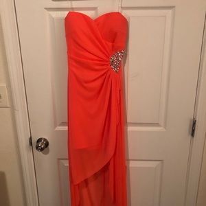 Salmon Sweetheart Gown